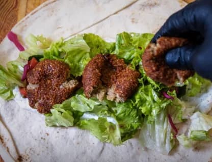 Nohut Falafel Humus 1